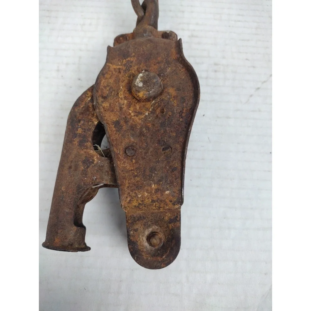 Vintage Antique Barn Trolley Hook Swivel Hook Hay Mow Pulley Farm X615 X574 X516